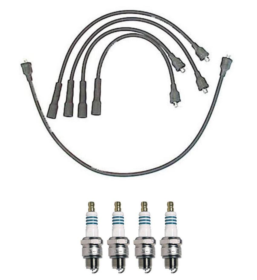 Volvo Ignition Wire Kit (7mm) (4 Pieces)  - Denso